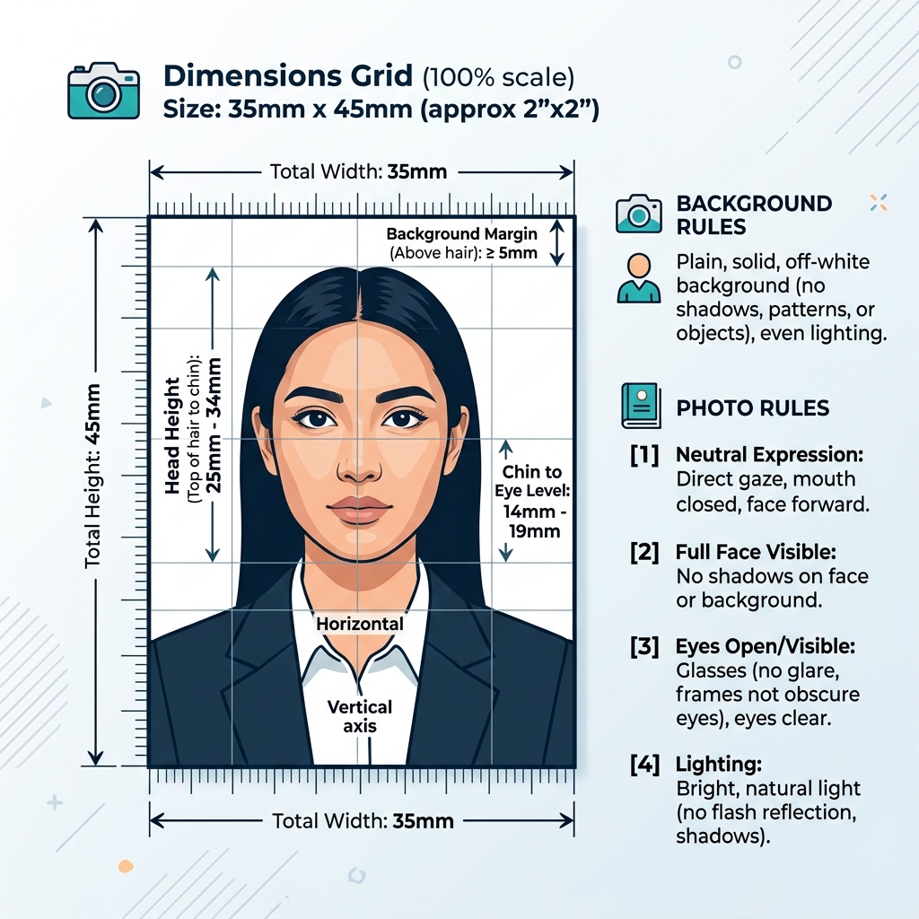 Create Studio-Grade Passport Photos at Home: Official Dimension & Background Rules