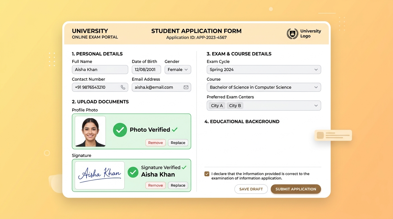 NEET & JEE Main: Photo and Signature Upload Guidelines